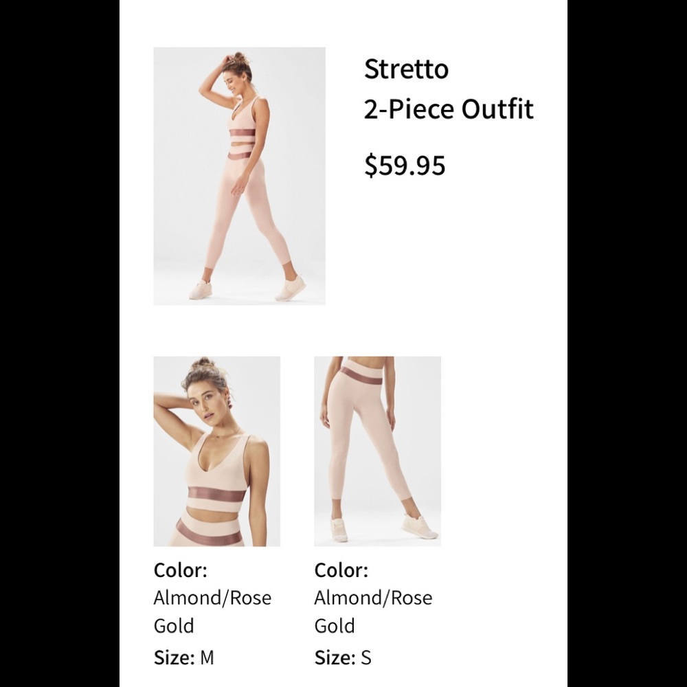 Fabletics Workout Set - image 1